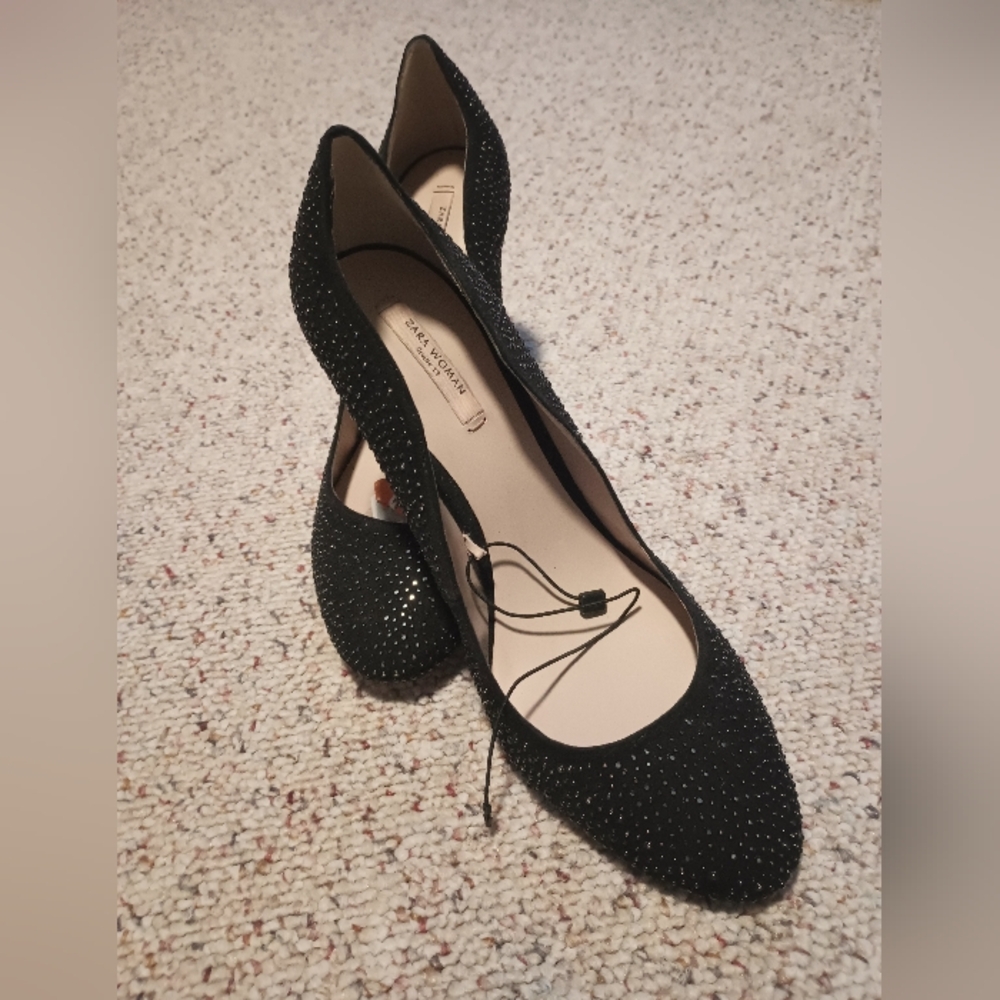 New! Zara Elegant Black Women's Higth Heel